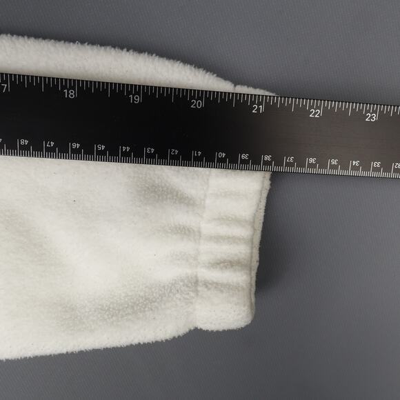 Columbia Womens XL Benton Spring Fleece Full Zip Jacket White *Read* - Picture 6 of 12